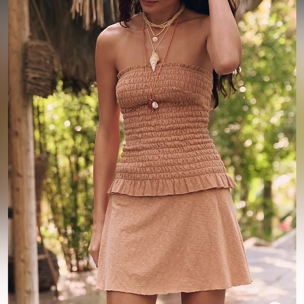 Free People Lora Skirt Set
